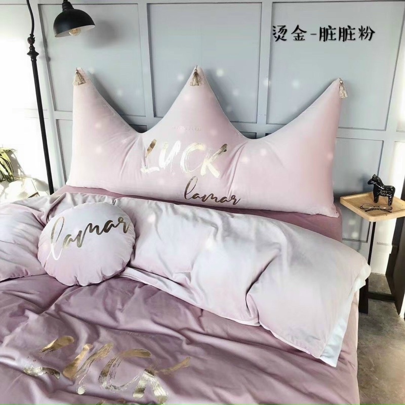 TỰA ĐẦU GIƯỜNG nỉ nhung tuyết Vương Miện_Hàng nhập khẩu [Ảnh/Video Thật]