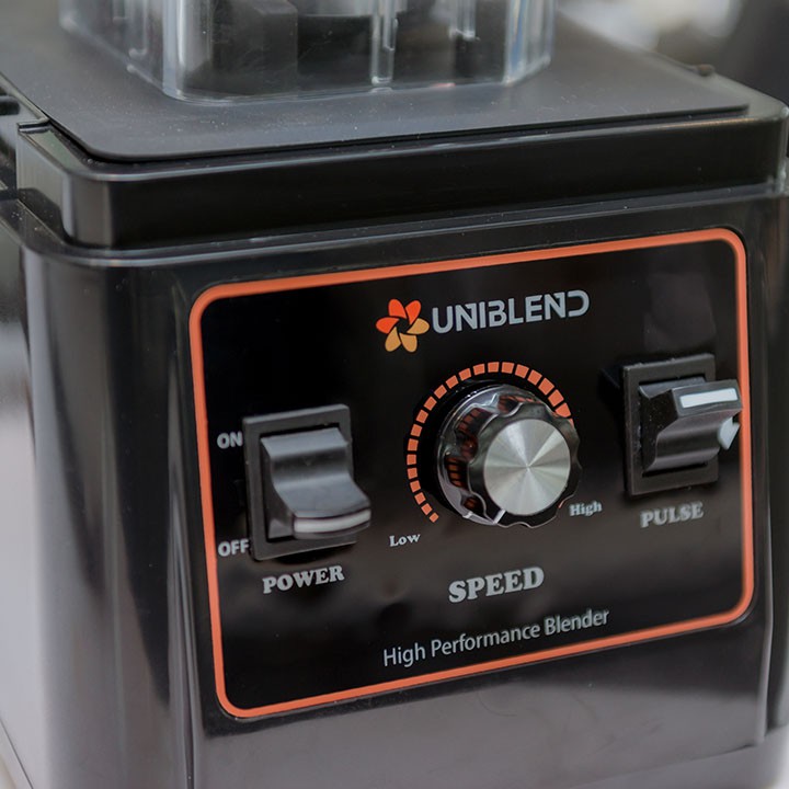 Máy xay sinh tố công nghiệp UniBlend Bảo hành 3 năm với cối chịu lực BPA và bộ dao 6 lưỡi thép cực khỏe Công suất 1680W