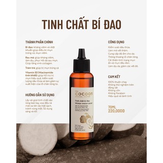 Tinh Chất Bí Đao Cocoon Winter Melon Serum 70ml
