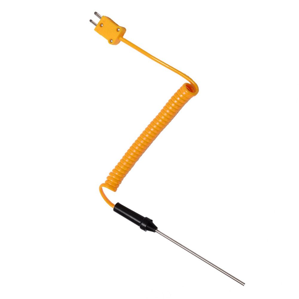 Dây cáp cảm biến nhiệt độ 100/150/200/300/500mm loại K kèm đầu dò -50C 1200C bền bỉ chất lượng cao