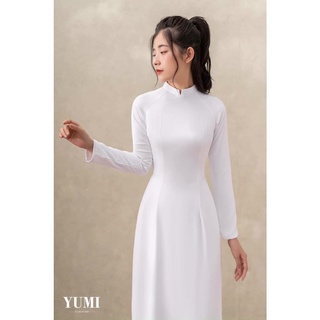 Áo dài học sinh 2 tà và 4 tà, áo dài truyền thống may sẵn