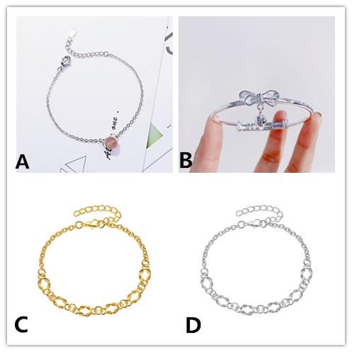 Vòng Tay Hở Đính Quả Cầu Pha Lê Sáng Tạo Dễ Điều Chỉnh Cho Nữ