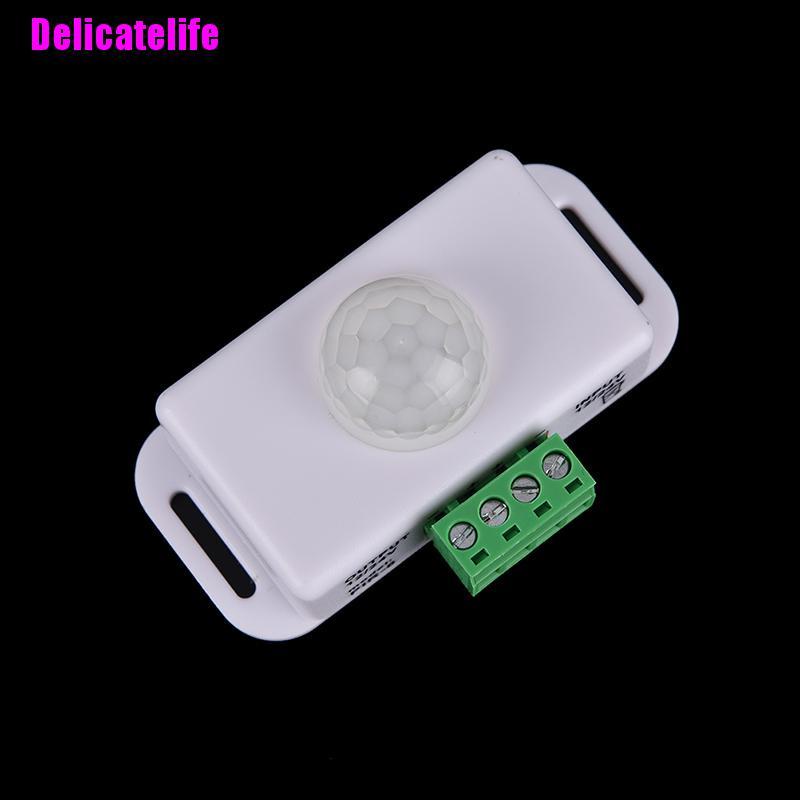 Công tắc cảm biến chuyển động hồng ngoại tự động dc 12-24v 8a