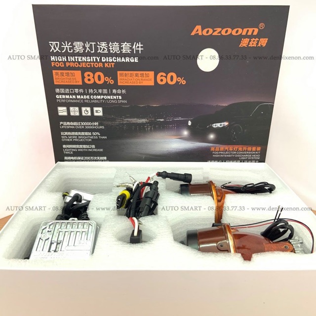 Bi gầm xenon Aozoom đồng bộ bi, bóng và ballast. Bảo hành 2 năm | BigBuy360 - bigbuy360.vn