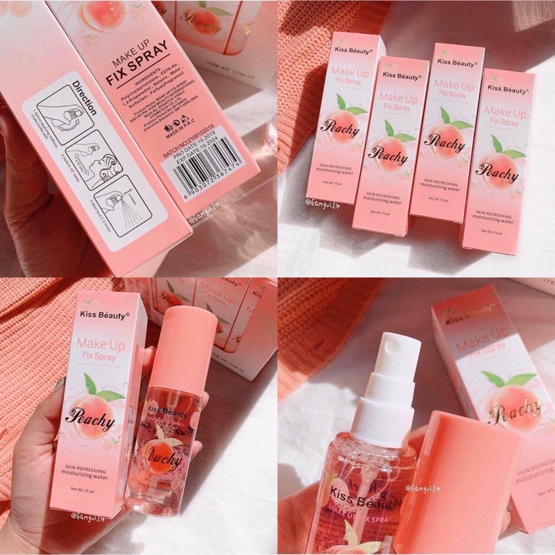 Xịt giữ makeup Peach | BigBuy360 - bigbuy360.vn