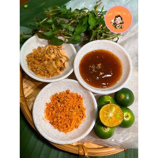 Bánh tráng phơi sương chấm me