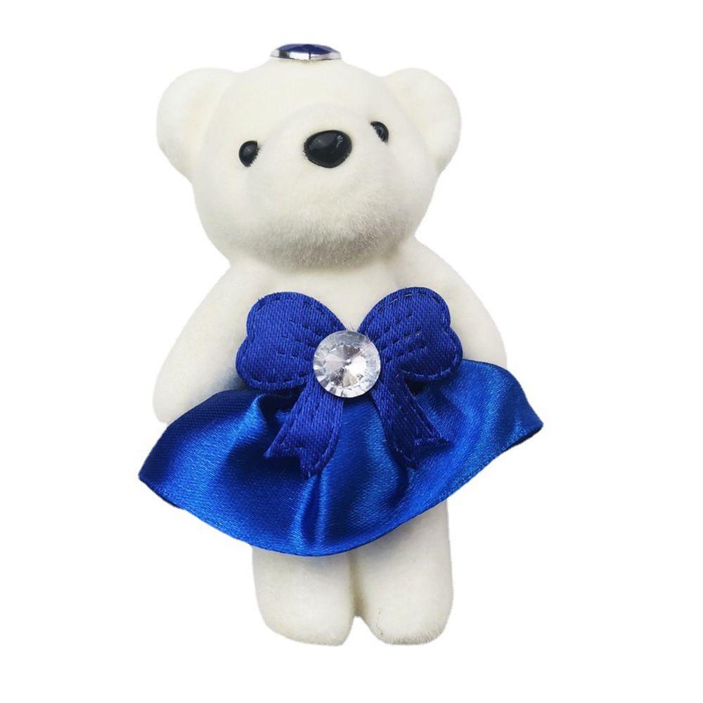 Gấu Bông Teddy Mini Bằng Xốp Cứng Dễ Thương Dùng Trang Trí