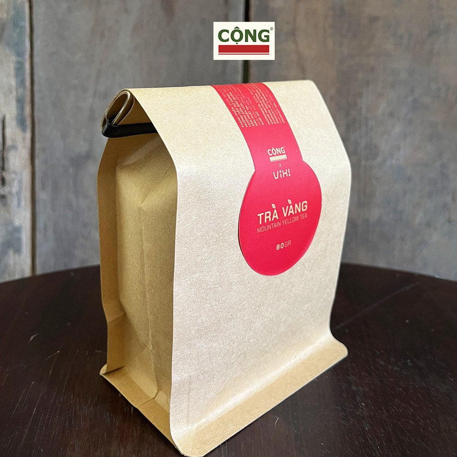 Trà vàng cổ thụ Cộng Cà Phê x ViXi 80 gram
