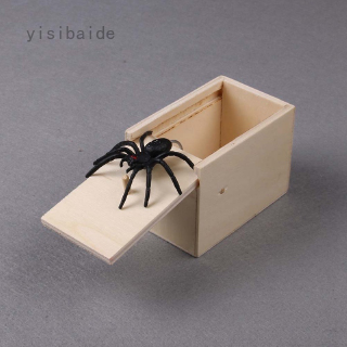Đồ Chơi Nhện Giả Bằng Gỗ Thú Vị Cho Halloween