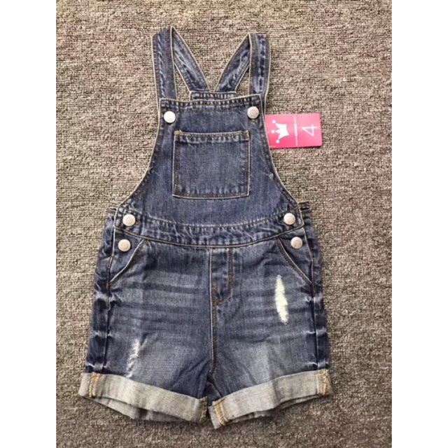 Quần yếm Jean EPK bé gái 3-9y