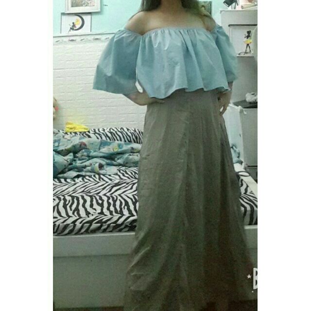 Set váy dài kèm áo dưới 50kg -53kg