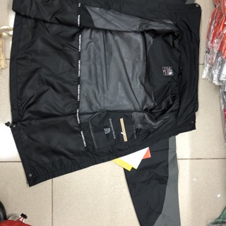 áo gió vnxk tnf - Đen pha xám