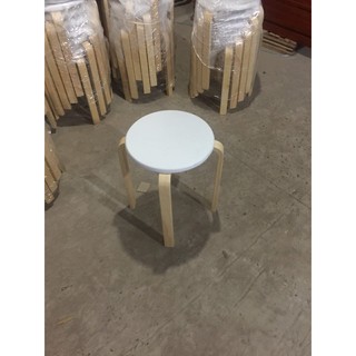 Ghế đôn gỗ xếp chồng