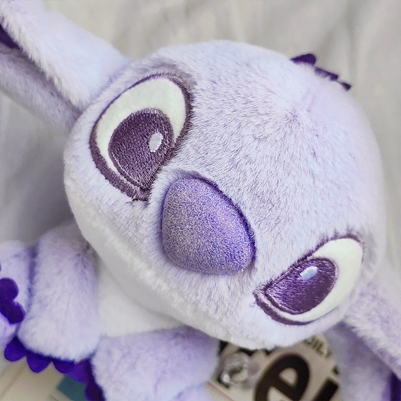 DISNEY Búp Bê Stitch Nhồi Bông 14cm Mềm Mại Đáng Yêu Trang Trí Túi Xách / Móc Khóa Xe Hơi
