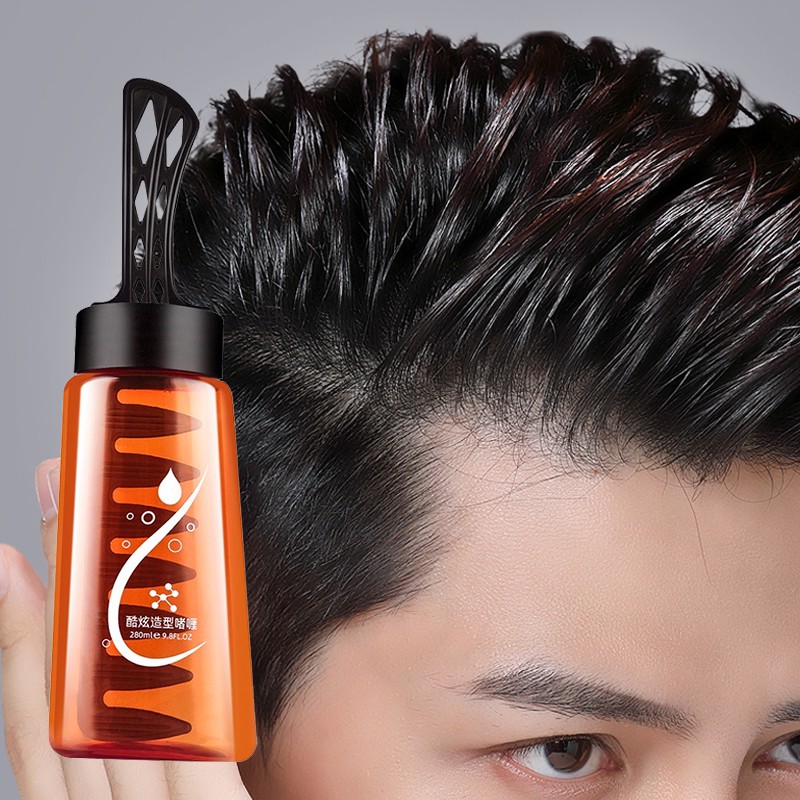 Gel vuốt tóc kèm lược Keo tóc keo vuốt tóc nam cao cấp chai 280ml kèm lược tiện dụng thân thiện với mọi loại tóc