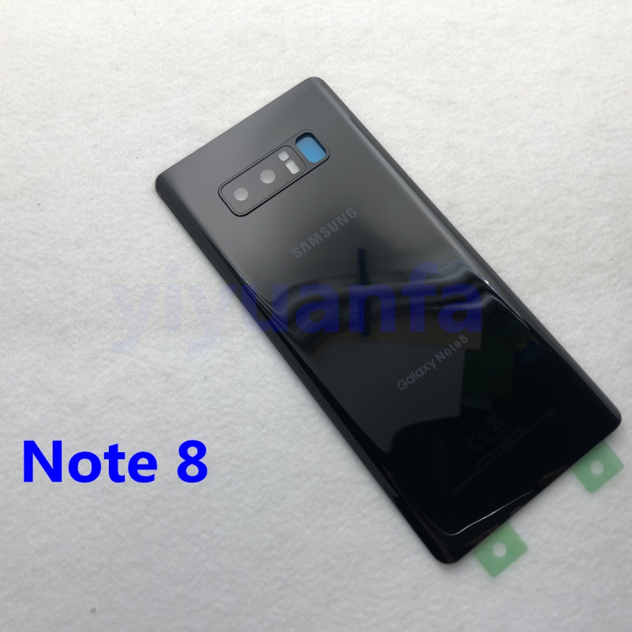 Nắp Lưng Điện Thoại Bằng Kính Thay Thế Chuyên Dụng Cho SAMSUNG Galaxy Note 8 N950 N950F N9500 N950U