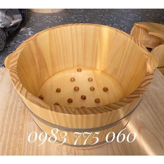 Chậu ngâm chân Gỗ thông nhập khẩu hàng Cao cấp
