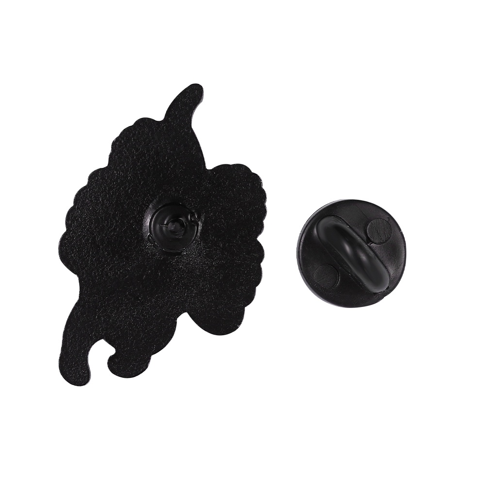 Ghim cài áo QIHE JEWELRY hình mèo bay ma thuật phong cách punk