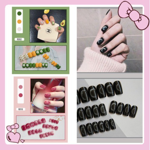 Móng tay giả cô gái may mắn