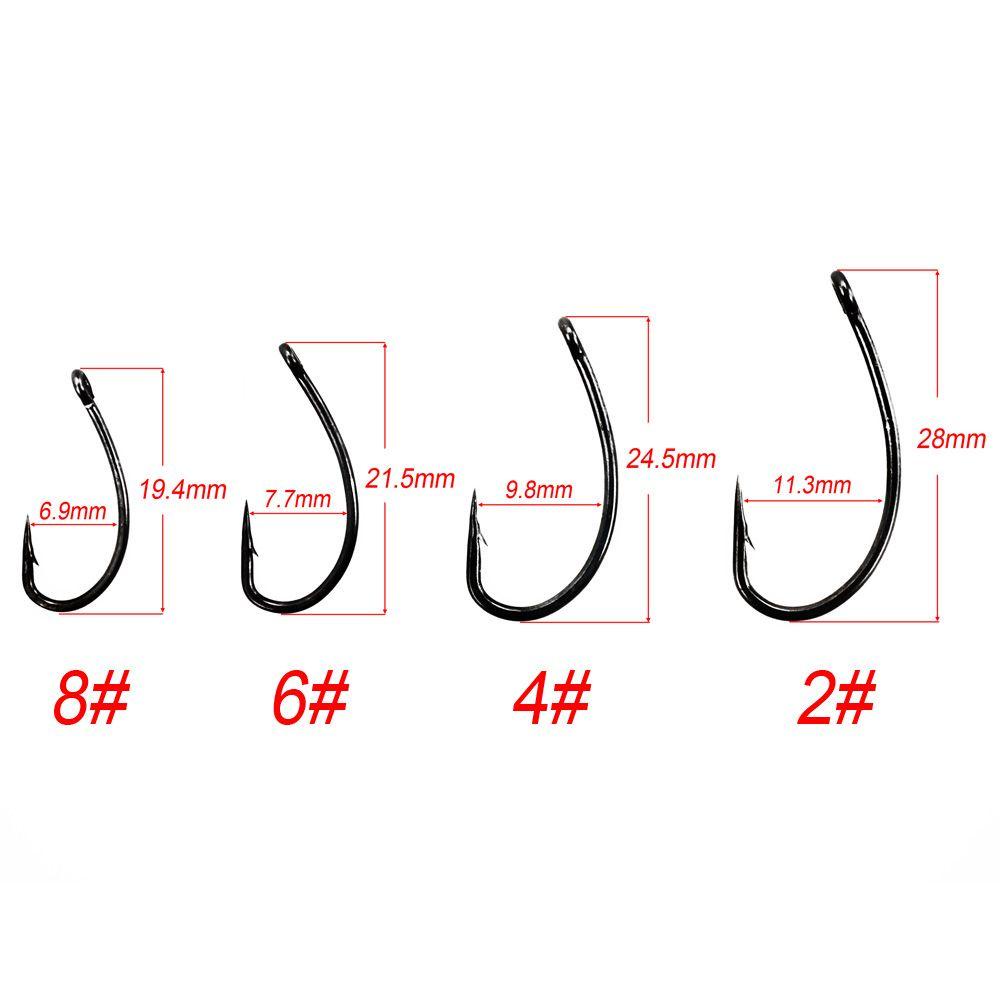 VANES1 Móc Câu Cá Bằng Thép Cacbon Chất Lượng Cao