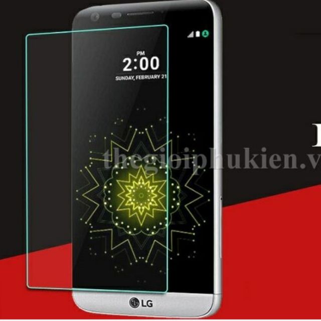Bộ 3 dán kính cường lực cho LG G5 - Trong suốt