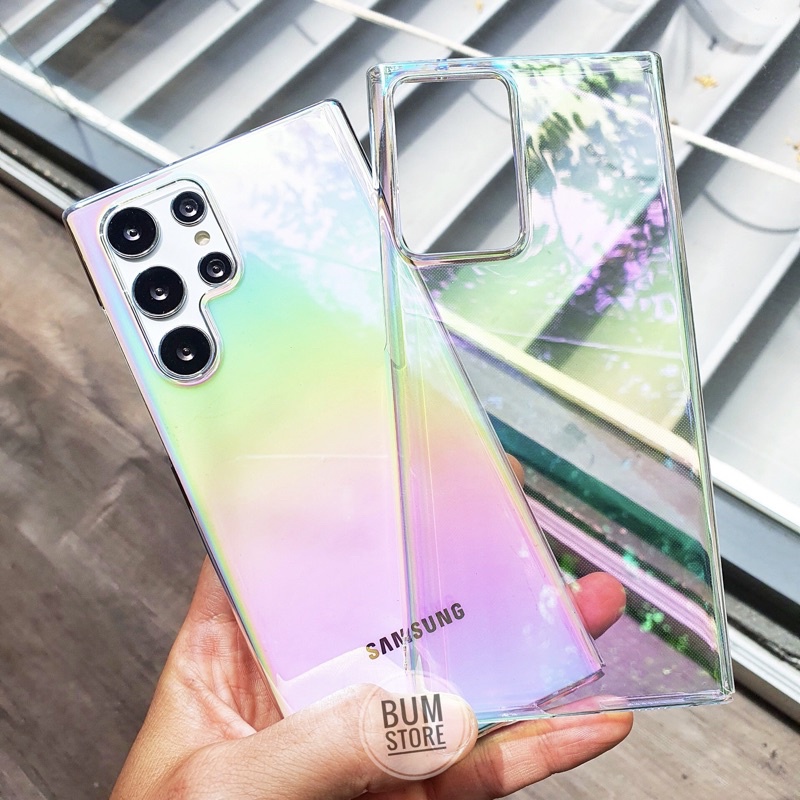 Ốp Lưng Samsung Galaxy Note 20 Ultra / Note 20 / Note 10 Plus / Note 10 Nhựa Cứng Màu Hologram