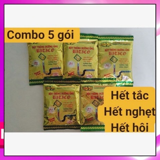 Combo 5 gói bột thông tắc cống cực mạnh gói 100g