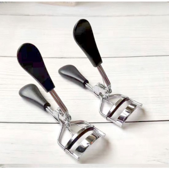 Lithium067 Eyelash Curler Carbon Steel Silicone Long Lasting Mini Portable Makeup Tool with Elastic Pad Dụng Cụ Bấm Lông Mi