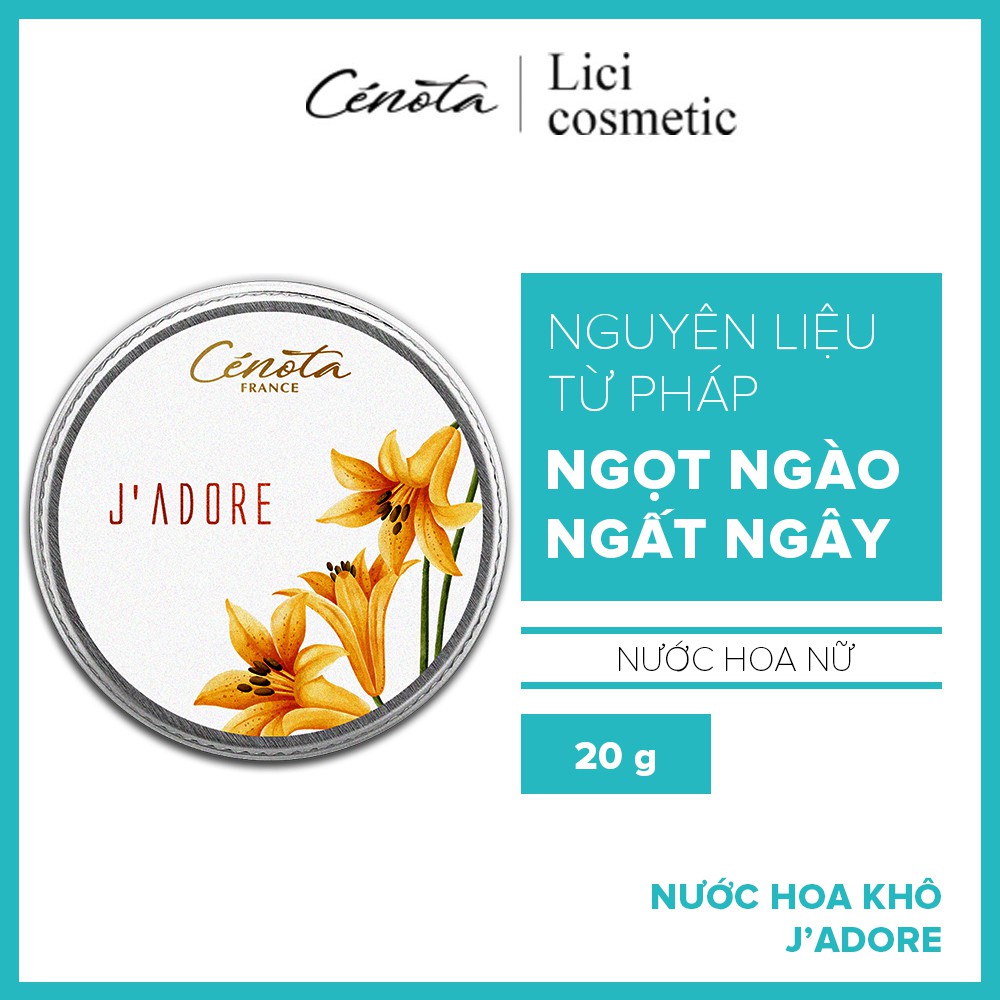 Nước hoa khô Cenota Je Tadore, nước hoa khô thơm lâu quyến rũ | BigBuy360 - bigbuy360.vn