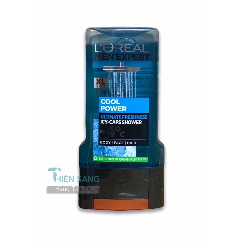 Gel tắm gội toàn thân L’oreal Men Expert