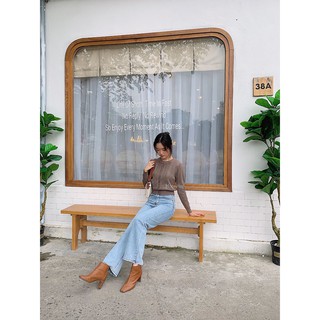 Quần Bò Ống Rộng Q9121