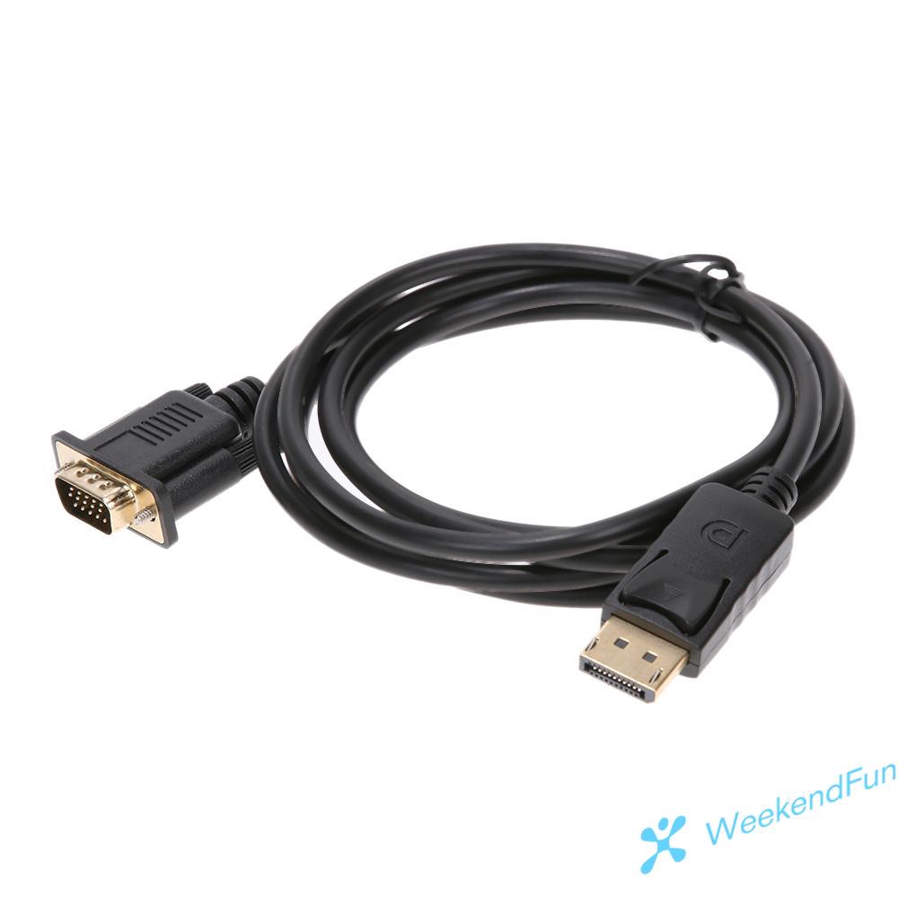 Cáp Thunderbolt Chuyển Đổi DP Sang VGA Dài 1.8m