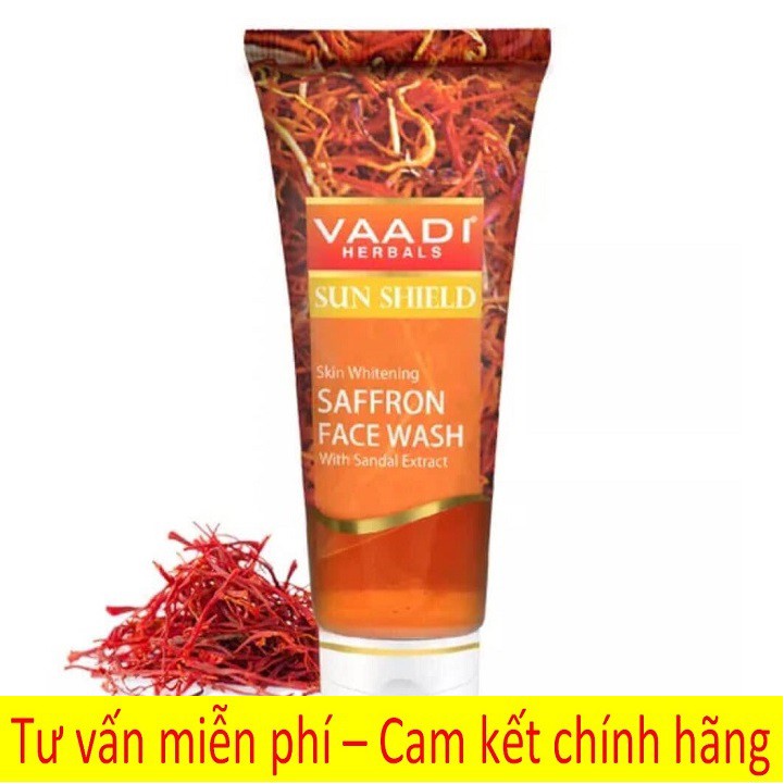 [Chính hãng] Sữa rửa mặt Saffron Face Wash Vaadi 60ml - Tinh chất nhụy hoa nghệ tây | BigBuy360 - bigbuy360.vn