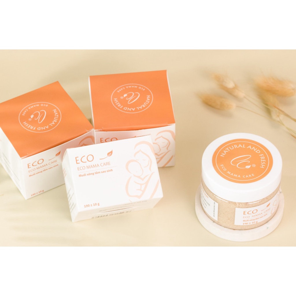 Muối xông tắm sau sinh ECO MAMA CARE (200gr)