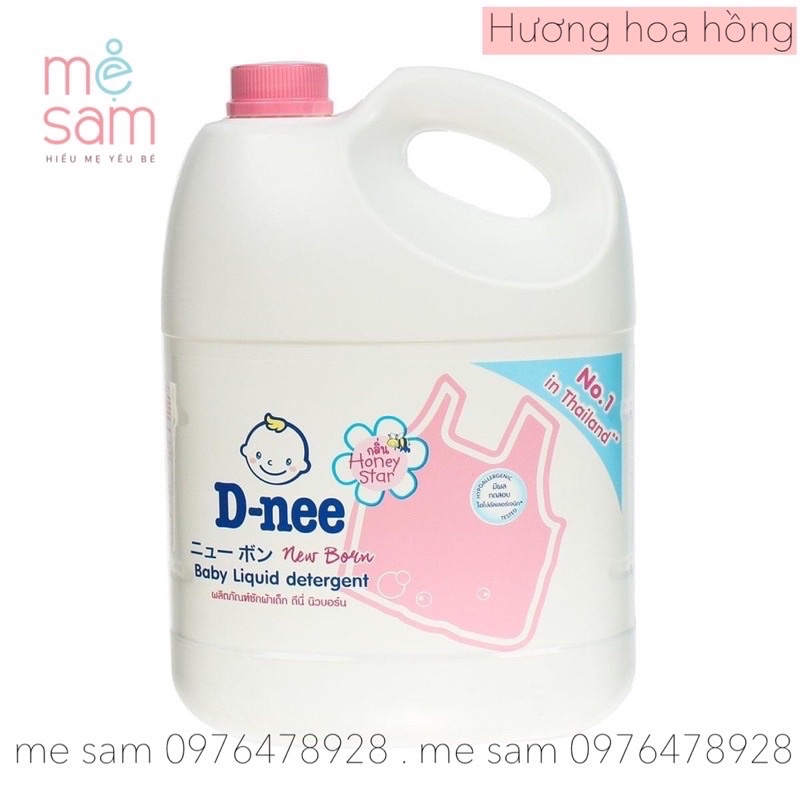 Nước giặt xả Dnee