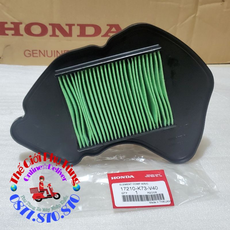 Lọc gió Wave 125i - Future 125 led (2018-2022) zin mới - 17210-K73-V40