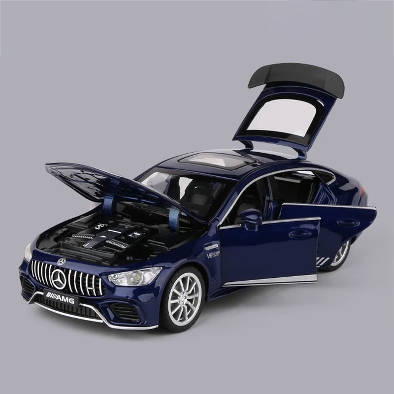 Mô Hình Xe Hơi Mercedes Benz GT63 Bằng Hợp Kim Tỉ Lệ 1: 32 Có Đèn Và Âm Thanh Độc Đáo Sống Động