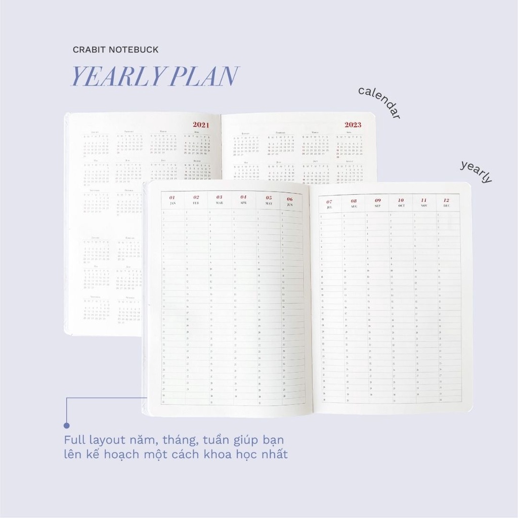 Sổ lịch Crabit Planner 2022 - Passionate Planner 2022