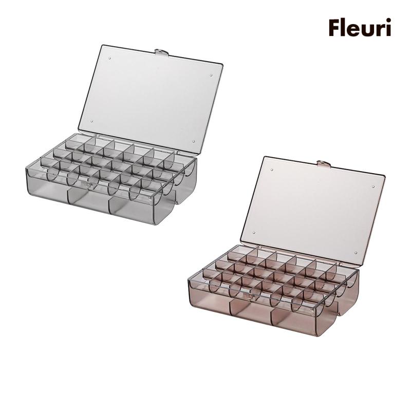 Hộp Đựng Trang Sức Trong Suốt 2 Tầng Cỡ Lớn Cho Nữ