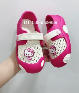 Dép siêu nhẹ bé gái hình hello kitty