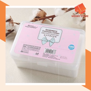 Bông tẩy trang Lameila hộp 1000 miếng Nội địa Trung