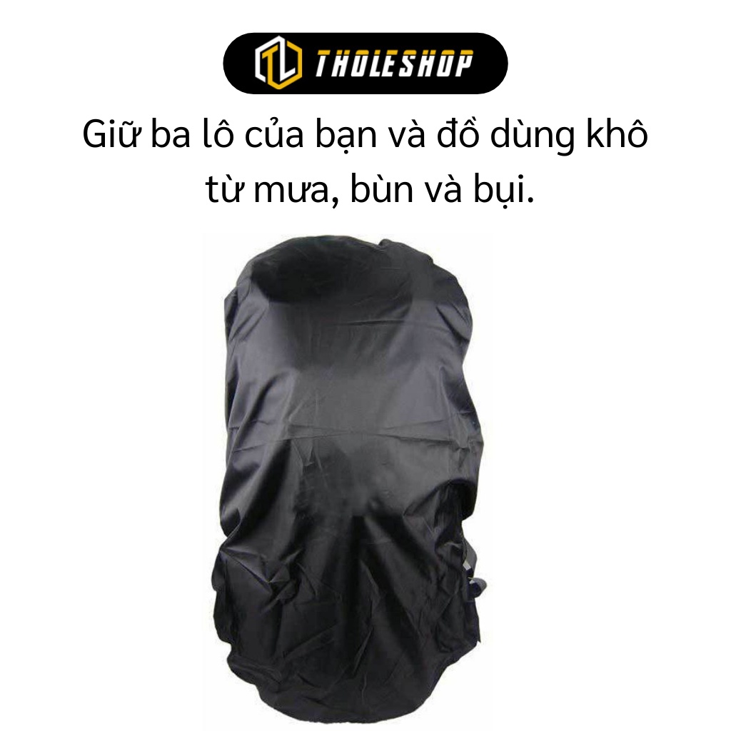 Túi Bọc Balo - Áo Trùm Balo Đi Mưa Chống Thấm Nước Siêu Bền, Size 45-50L 4610