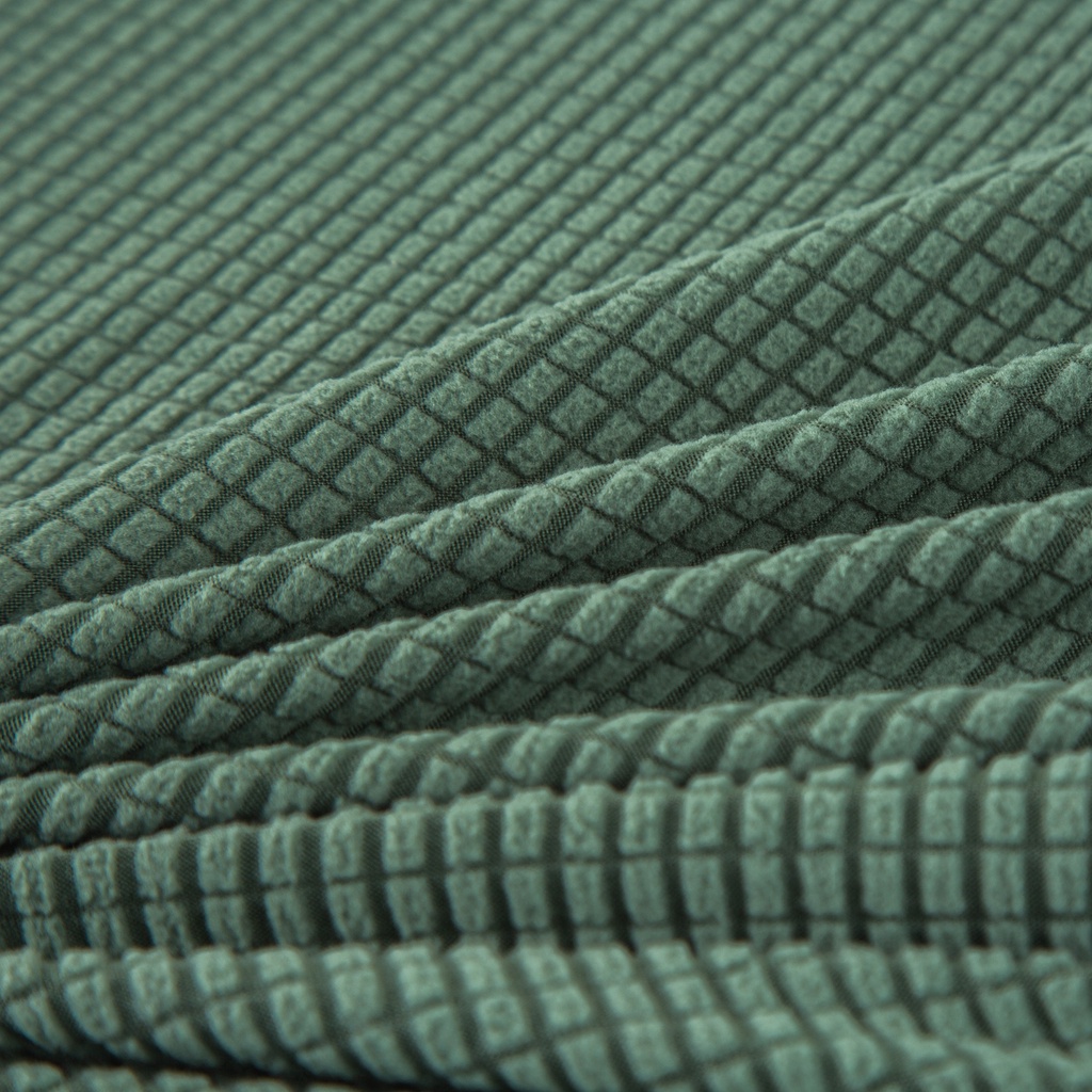 Vỏ bọc ghế ngồi hình tròn bằng sợi polyester co giãn tiện lợi cho gia đình