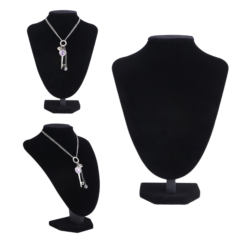 Giá Đỡ Trưng Bày Vòng cổ Bằng Nhung 25*18cm
