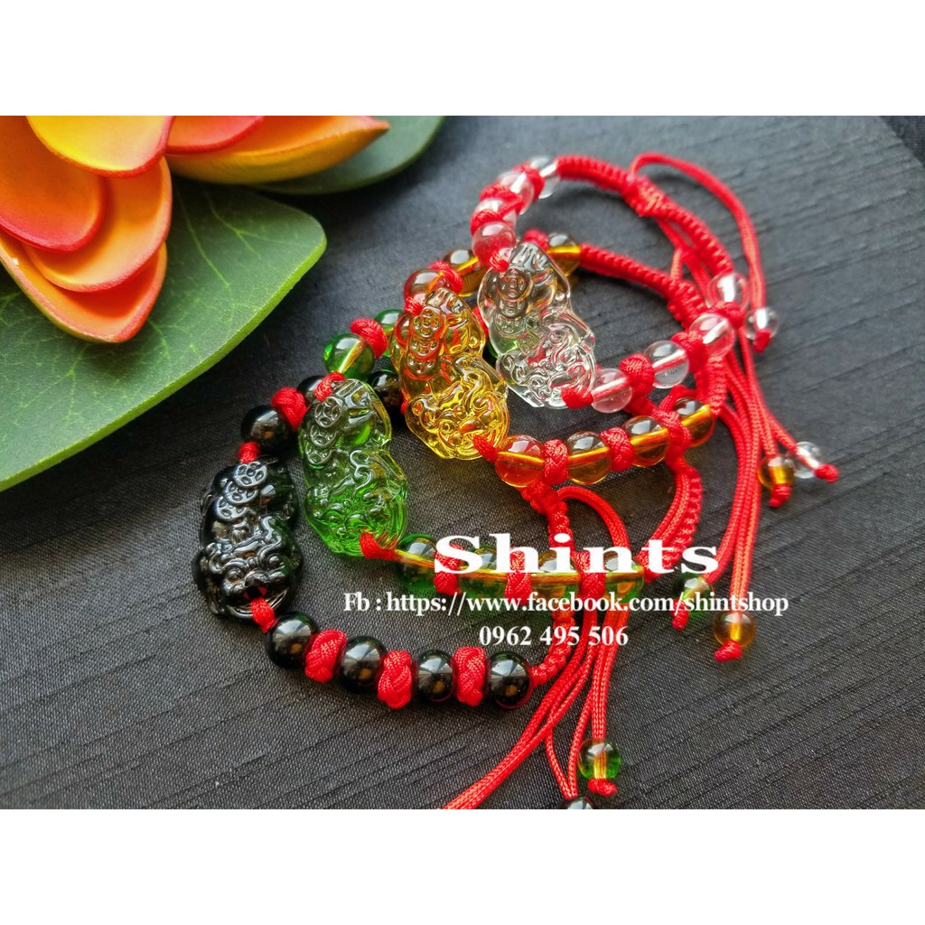 Vòng tay tỳ hưu rút chỉ đỏ xinh xắn - 50k