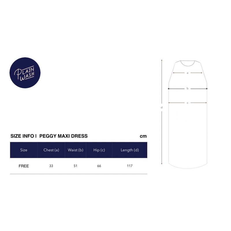 Plainwash.co - Váy Peggy Maxi Dress