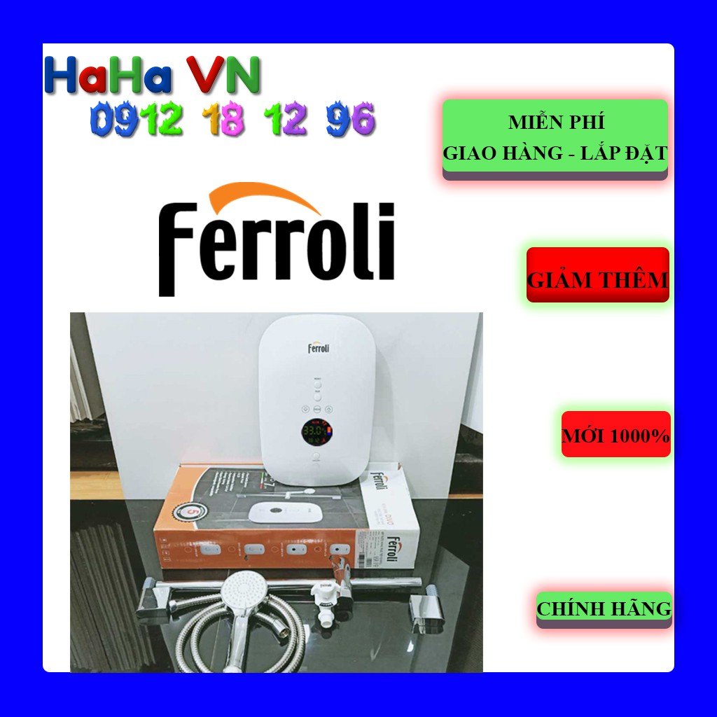 Máy nước nóng Ferroli DIVO SDN 4.5 kW