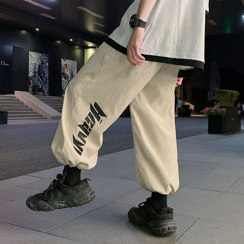 【 S-3XL 】fashion Jogging pants Men Loose Harem pants