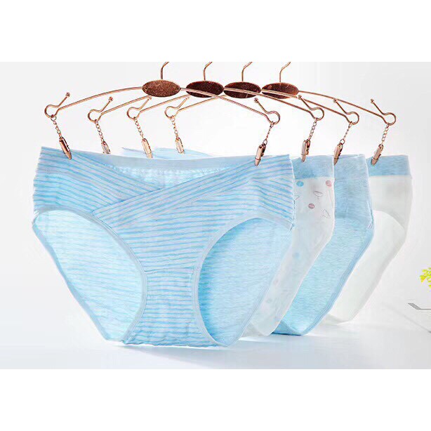 Quần lót bầu cạp chéo chất cotton siêu đáng yêu CS101