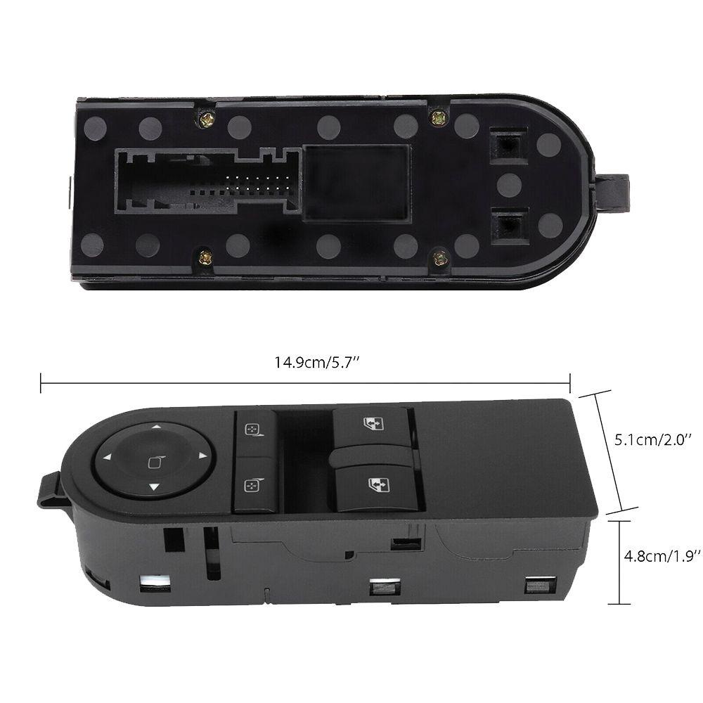 Công Tắc Điều Khiển Cửa Sổ Cho Opel Astra H Zafira B Vauxhall
